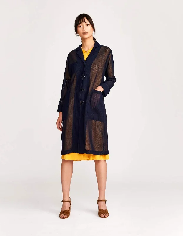 Lounge Coat (Navy)