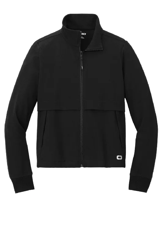 Ogio Womens Outstretch Full Zip Jacket - Blacktop