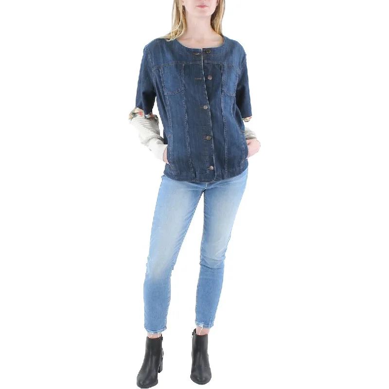 Refried Apparel Womens Lightweight Denim Jacket