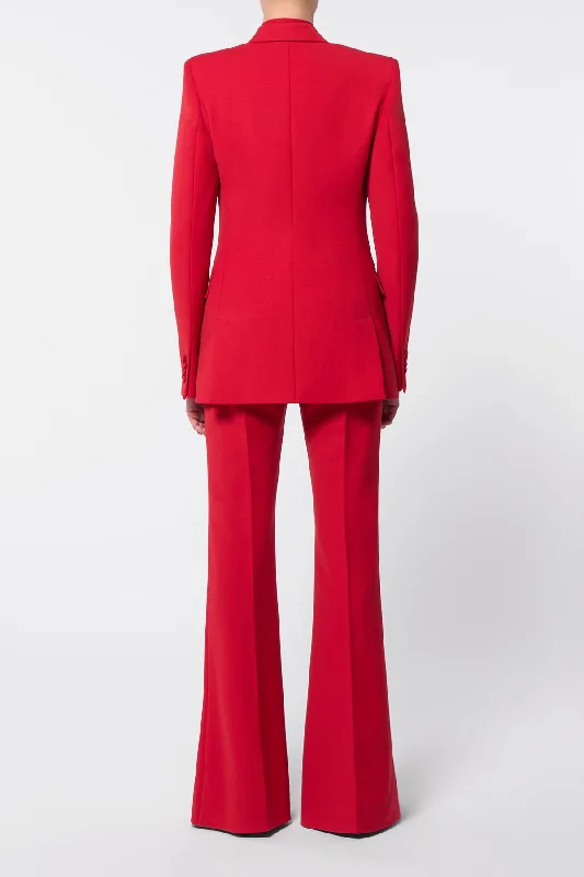 Rhein Pant in Scarlet Red Sportswear Wool