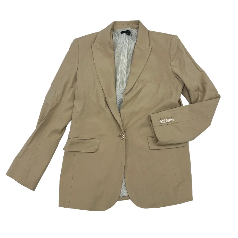 TAN ANN TAYLOR BLAZER, Size 8