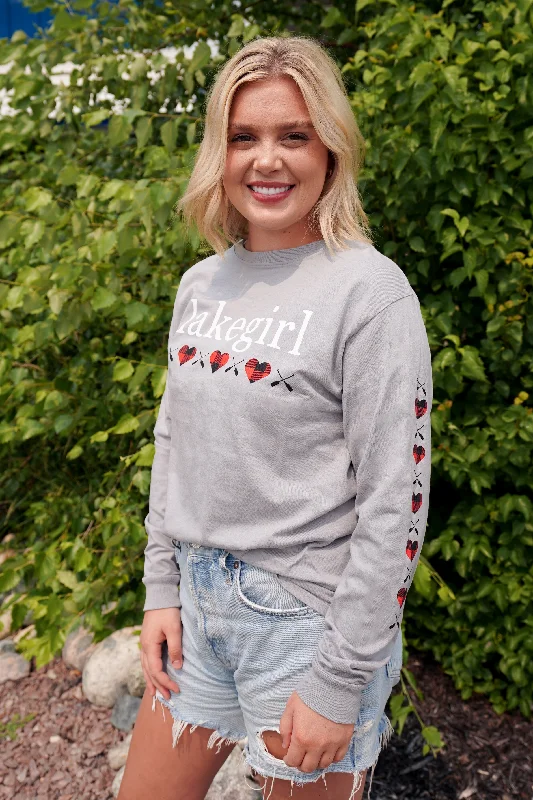 Lakegirl Ringspun Long Sleeve in Steel Grey