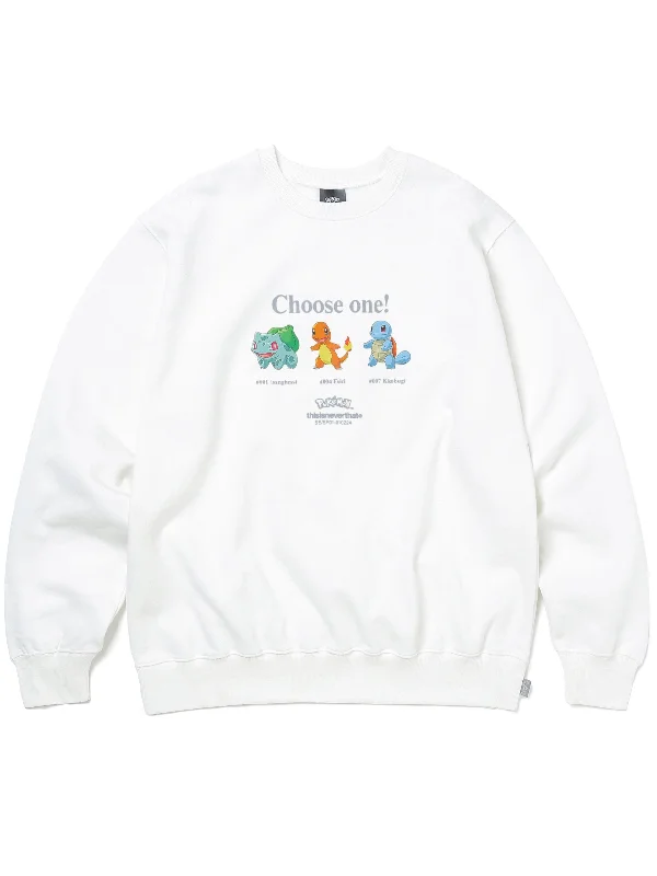 Pokemon Choose one! Crewneck