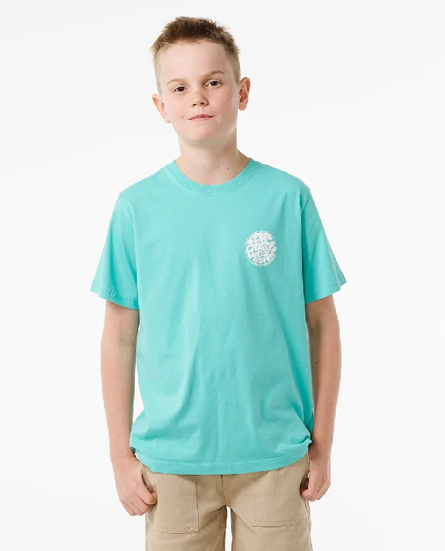 Rip Curl Kids Wetsuit Icon Short Sleeve T-Shirt