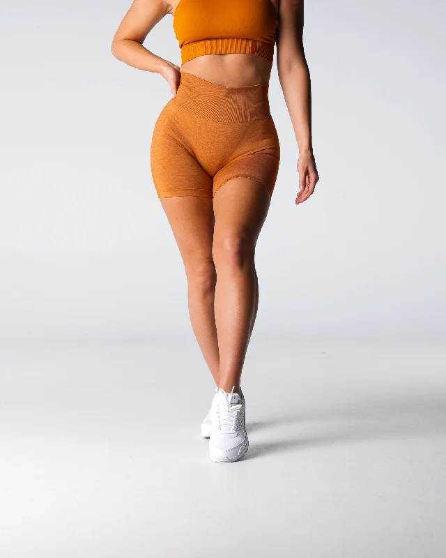 Terracotta Performance Seamless Shorts