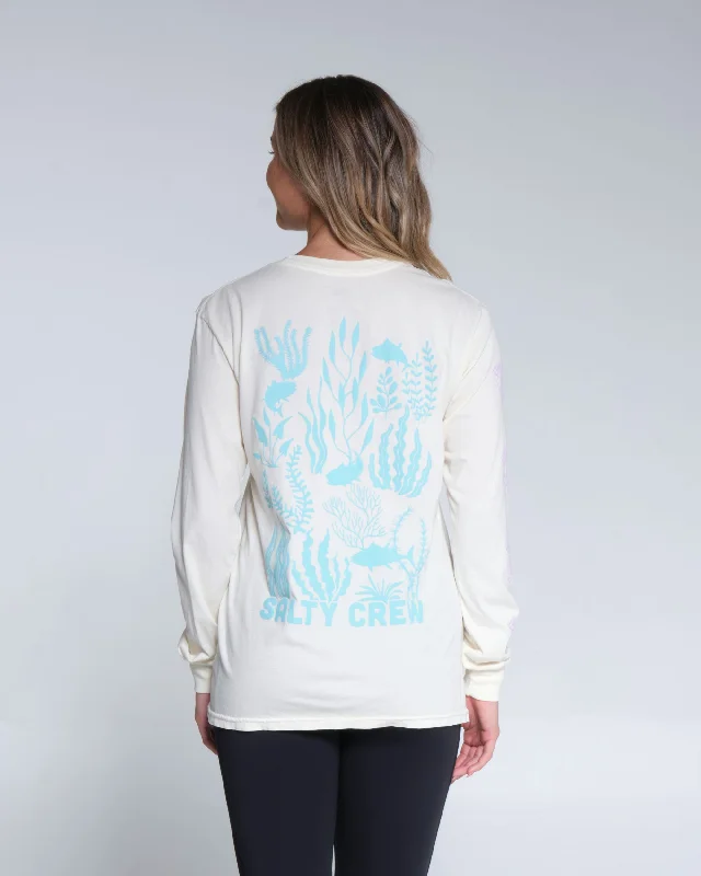 Kelp Forest Boyfriend L/S Tee - Bone