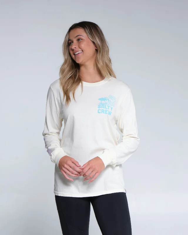 Kelp Forest Boyfriend L/S Tee - Bone