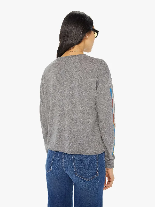 The L/S Slouchy Cut Off - MOTHER Prism