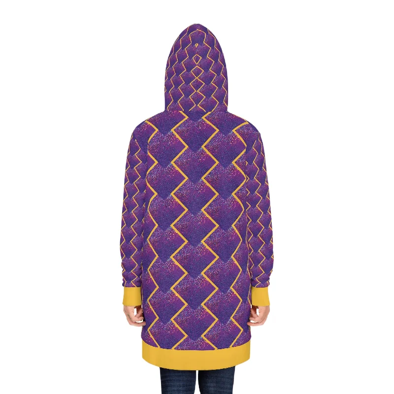 Hoodie Dress - Purple Sparkle - It's Fine