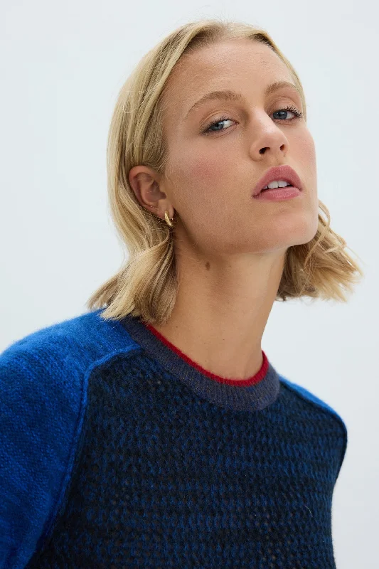 Cashmere Indigo Lilith Sweater