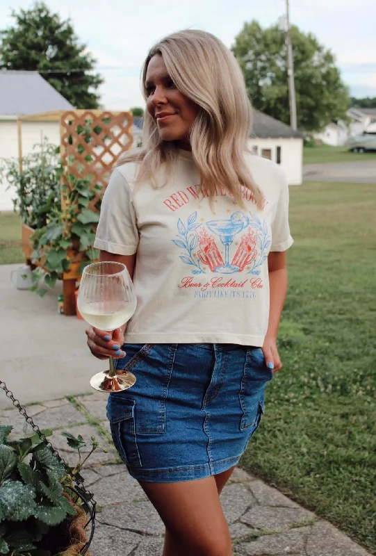 Red, White & Boozy Short Sleeve Tee