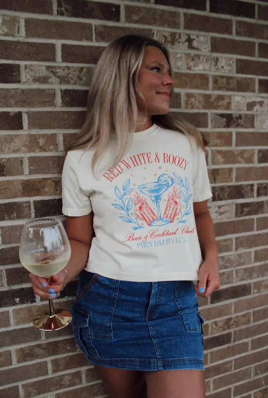 Red, White & Boozy Short Sleeve Tee