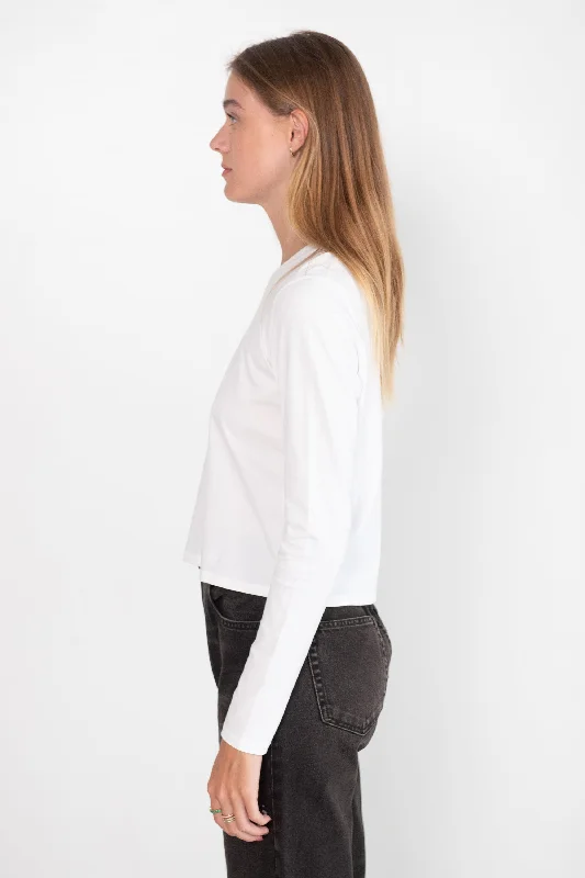 Masal Long Sleeve Shirt, White