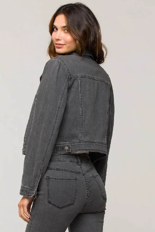 Velvet Heart Gloria Charcoal Denim Jacket