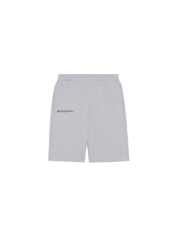 365 Midweight Long Shorts—grey marl