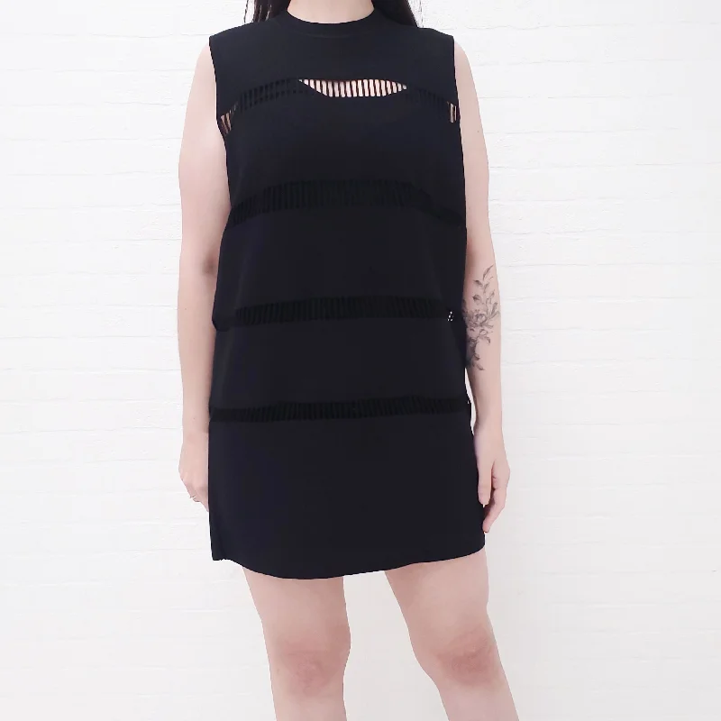 AEXANDER WANG BLACK LABEL CUTOUT DRESS - SIZE M