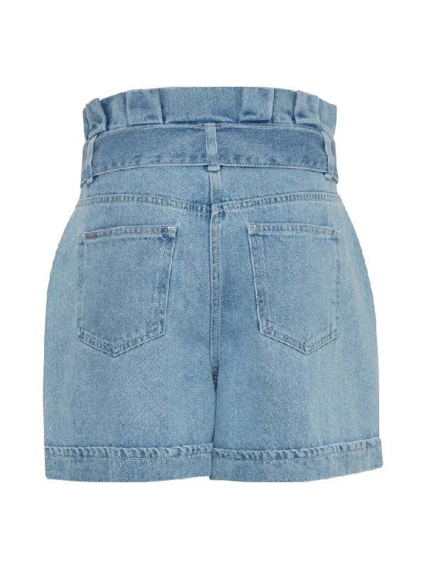 B Young ByKato ByKristy Short Light Blue Denim