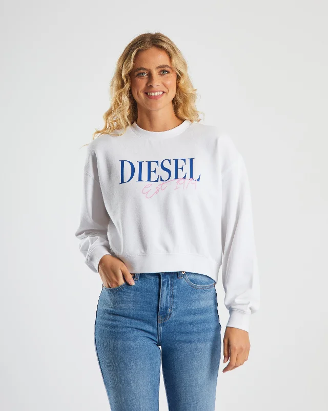 Claudette Sweatshirt Dove White