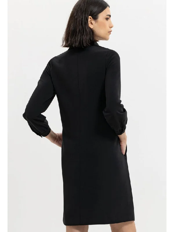 Luisa Cerano Shirt Dress Black