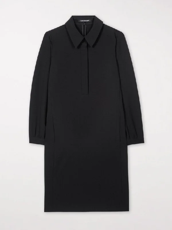 Luisa Cerano Shirt Dress Black