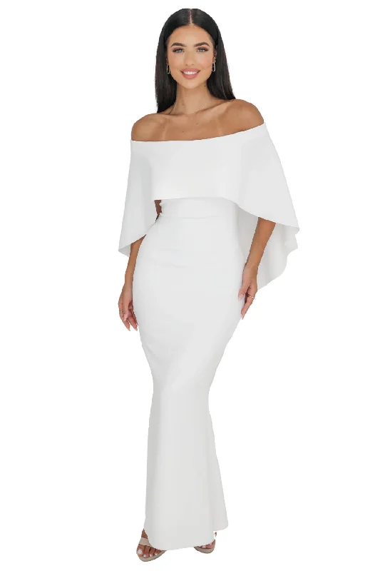 PASDUCHAS Composure Gown (Ivory White) - RRP $389