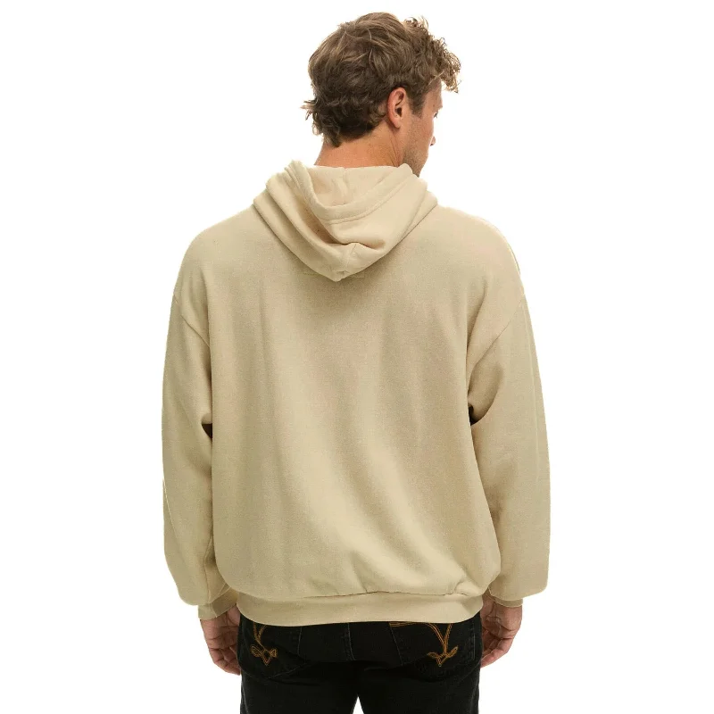 Logo Pullover Hoodie Sand Aviator Nation