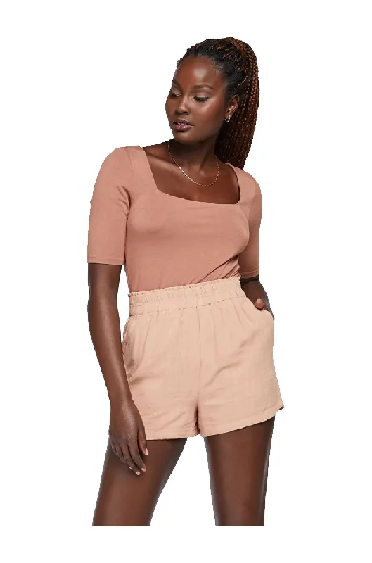 Gentle Fawn Shore Shorts In Pecan