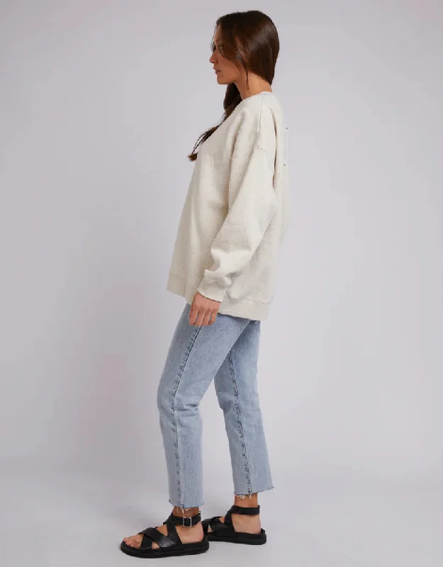 SILENT THEORY OVERSIZED CREW OAT