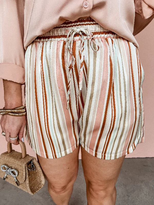 Timeless Treasures Striped Shorts