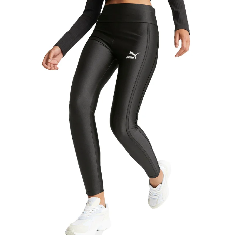 T7 High Waist Shiny Leggings