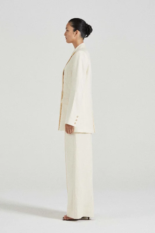 The Odette Blazer - Ivory