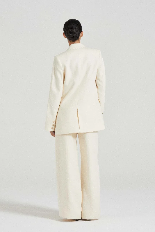 The Odette Blazer - Ivory