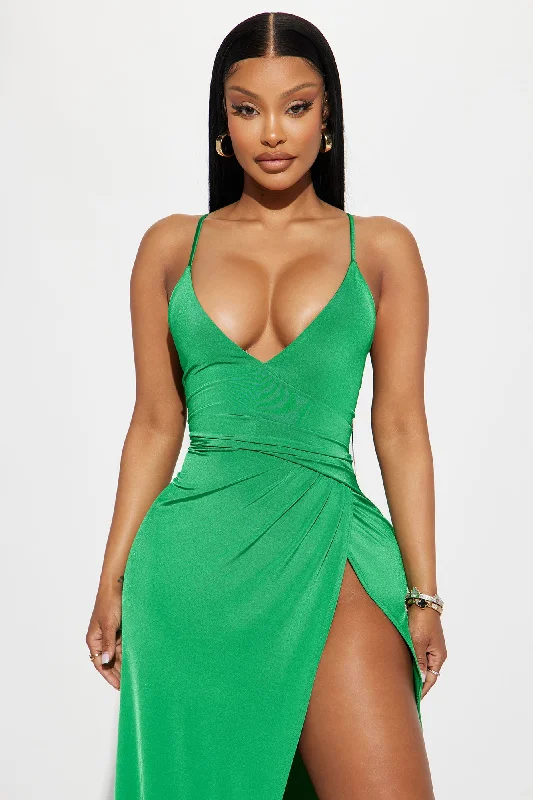 Always Seen Maxi Dress - Green