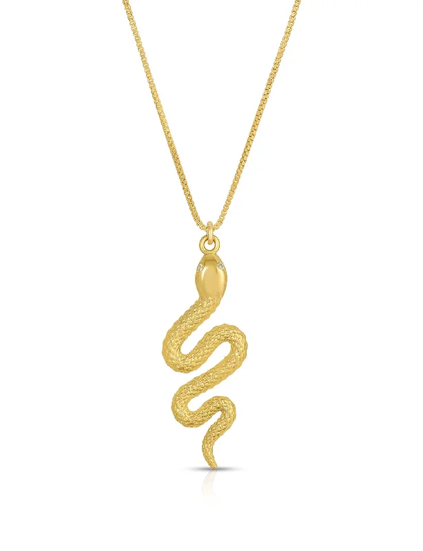 JuJu Snake Chain 22"", Gold