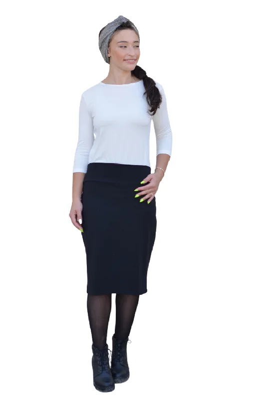 Longer 26"" Pencil Skirt Style 1435