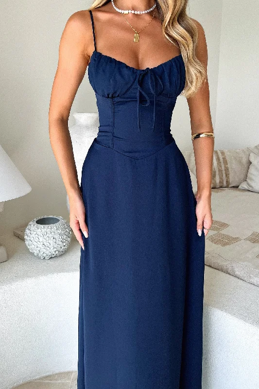 Magdalena Maxi Dress - Navy