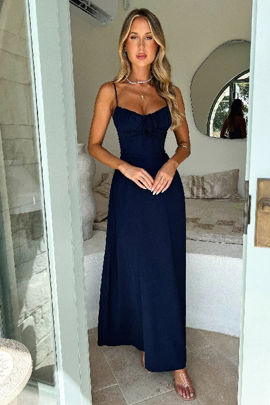 Magdalena Maxi Dress - Navy