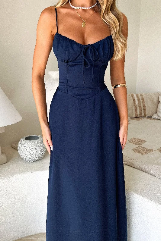 Magdalena Maxi Dress - Navy