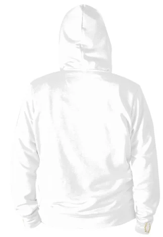 Men's Official DON Loyalty Over Royalty Silk White Hoodie