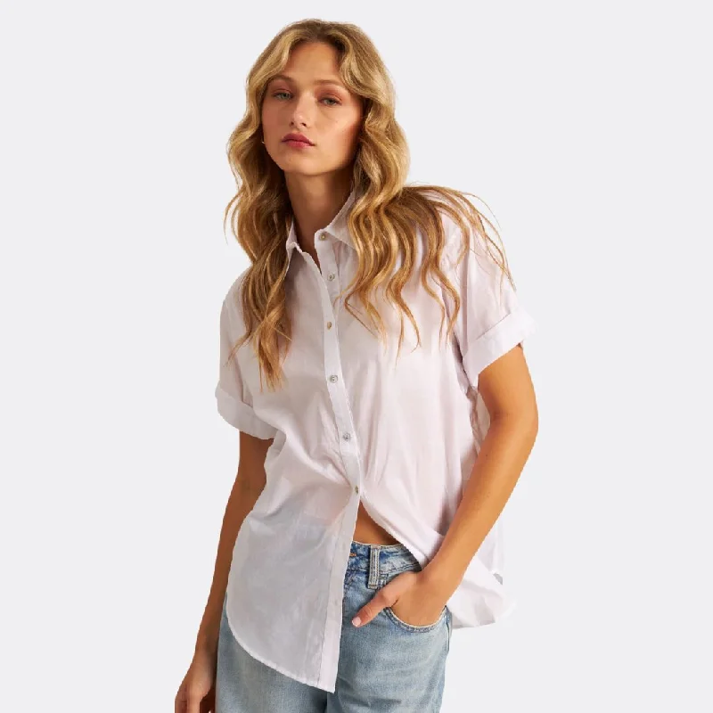 Shay Button Up Shirt (Chalk)