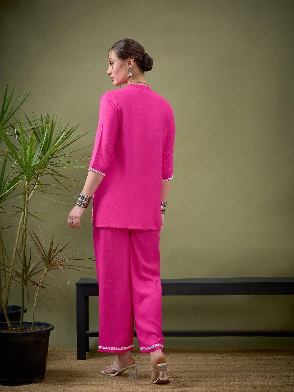 XXL / Fuchsia / Rayon