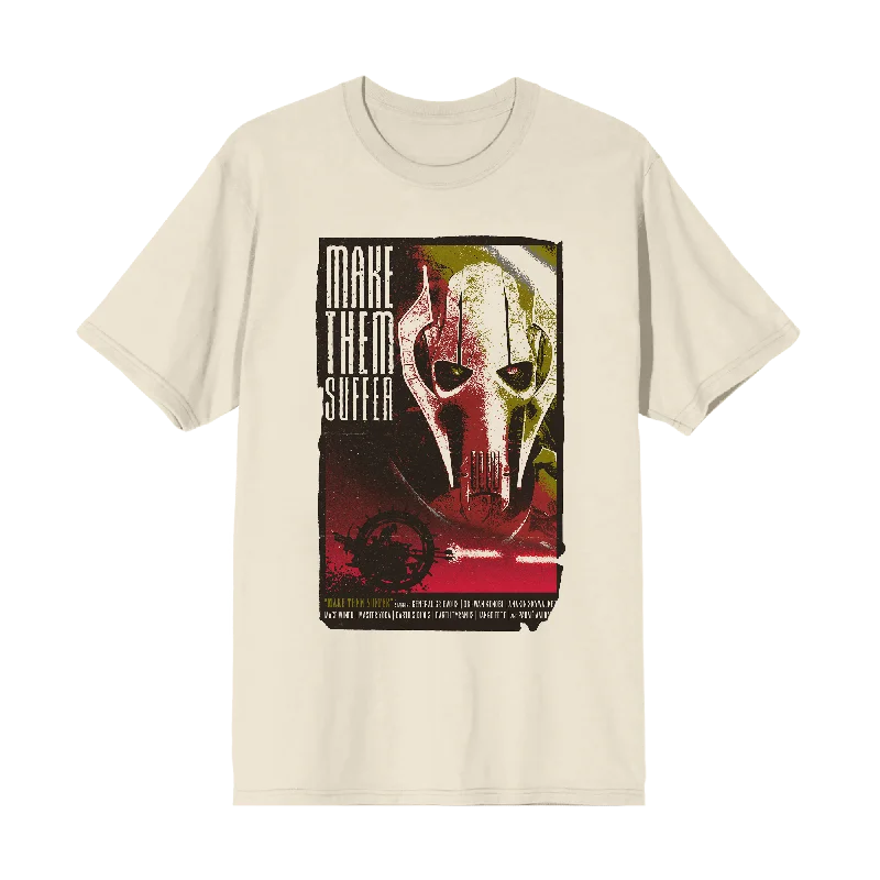 General Grievous Make Them Suffer Grindhouse Natural Tee