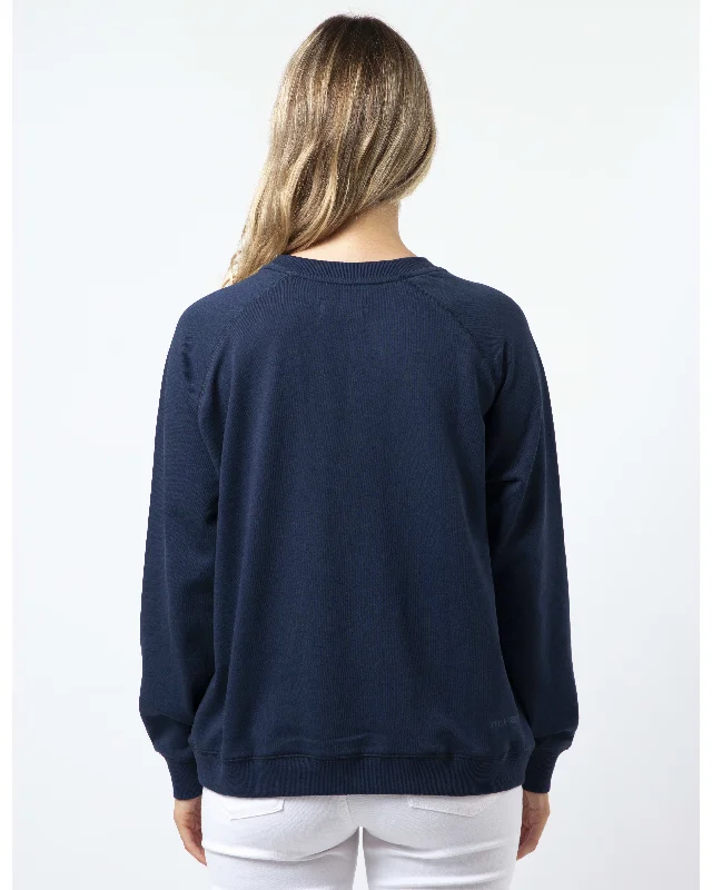 Stella + Gemma Classic Sweater - Navy Blush Dolly