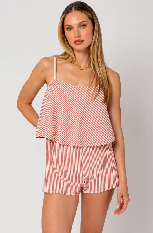 Poppy Romper Cozy Thermal Romper Loungewear