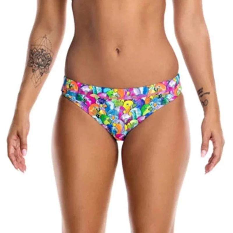 Funkita - Bang Bang Budgie - Ladies Bikini Sports Brief V-shaped bikini, Sexy, Trendy, Comfortable